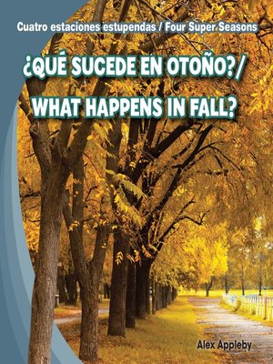 cover image of ¿Qué sucede en otoño? (What Happens in Fall?)